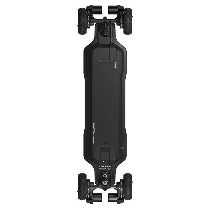 Exway Electric Skateboard All Terrain Exway Atlas Carbon-4WD All-Terrain 4-wheel Drive Electric Skateboard, max power rating 3000W