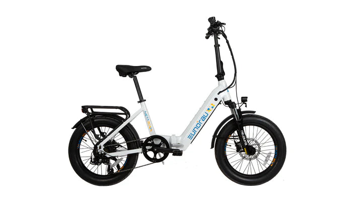 Eunorau META20 1.0 Fat Tire Step-Thru Folding Electric Bike 48V/500W hub motor, range up to 100 miles optional second battery - 100% Financing Available!