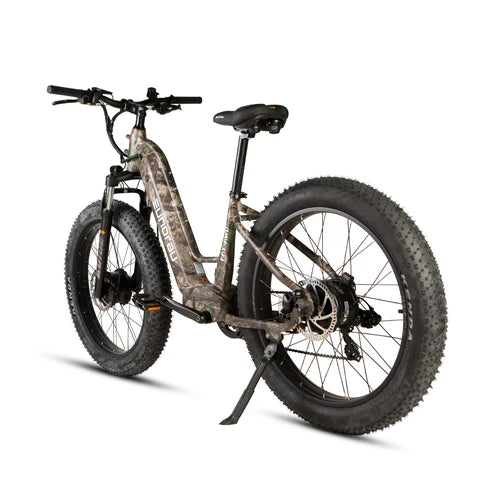 Eunorau FAT-AWD 3.0 Fat Tire Step-Thru Electric Bike 48V/500W+500W dual hub motor, range up to 80 miles - 100% Financing Available!