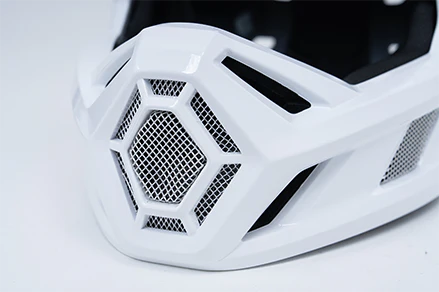 79BIKE Off-Road Full-Face Helmet – Gloss White