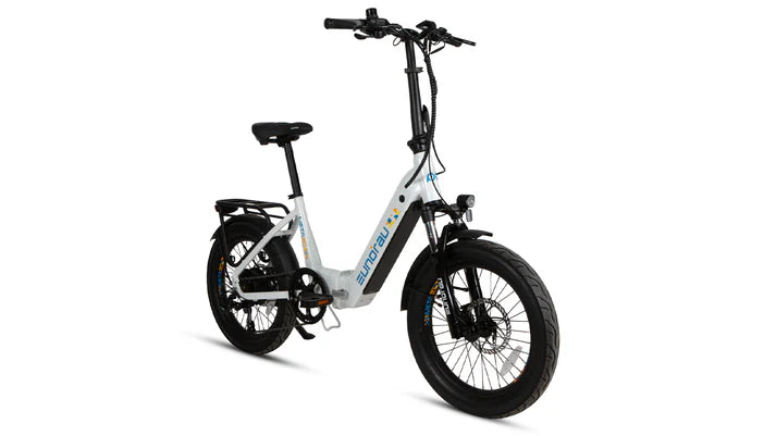 Eunorau META20 1.0 Fat Tire Step-Thru Folding Electric Bike 48V/500W hub motor, range up to 100 miles optional second battery - 100% Financing Available!