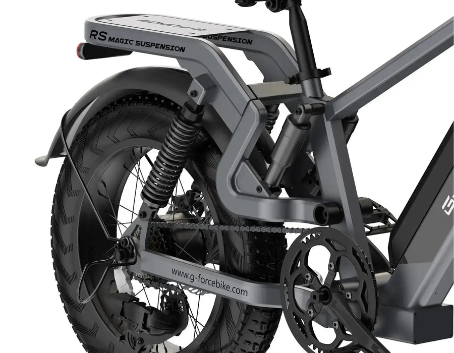 G-FORCE RS Full Suspension Fat Tire 750W Electric Bike