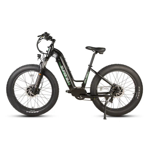 Eunorau FAT-AWD 3.0 Fat Tire Step-Thru Electric Bike 48V/500W+500W dual hub motor, range up to 80 miles - 100% Financing Available!