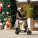 F2 Electric Scooter with Seat, 10" Pneumatic Tire, 19 MPH