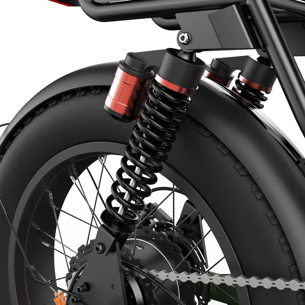 isinwheel R6 Pro Electric Bike - 48V 20Ah 1500W, 35 MPH Max Speed, 330 lbs Max Load - 100% Financing Available!