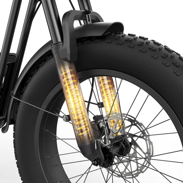 isinwheel R6 Pro Electric Bike - 48V 20Ah 1500W, 35 MPH Max Speed, 330 lbs Max Load - 100% Financing Available!