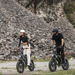 CycHunter 1000W Class 3 Moped-Style Electric Bike Full Suspension