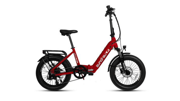 Eunorau META20 1.0 Fat Tire Step-Thru Folding Electric Bike 48V/500W hub motor, range up to 100 miles optional second battery - 100% Financing Available!