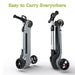 iScooter iK2 Adjustable 3-Wheel Electric Scooter for Kids