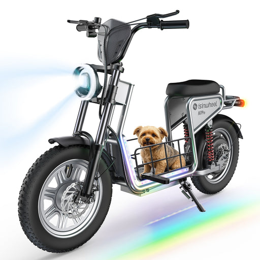 iSinwheel H7Pro 1200W Seat-Equipped High-Performance Commuter Electric Scooter