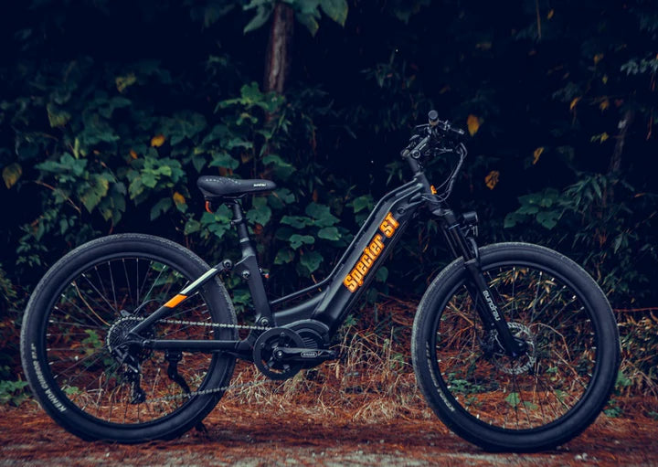 Eunorau SPECTER-ST 2.0 Step Thru Electric Bike - 48V, mid-drive, 1000w, torque sensor, 160 N.m torque - 100% Financing Available!