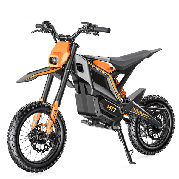 isinwheel Monster MT2 Electric Dirt Bike - 48V 22.5Ah 5000W, 35 MPH Max Speed, 60-Mile Range, 330 lbs Max Load - 100% Financing Available!
