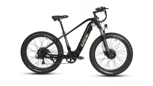 Eunorau FAT-AWD Fat Tire Electric Bike 48V/500W geared hub motor, range up to 80 miles - 100% Financing Available!
