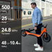 NANROBOT C1 3.0 High‑Speed Electric Scooter with 500W Motor