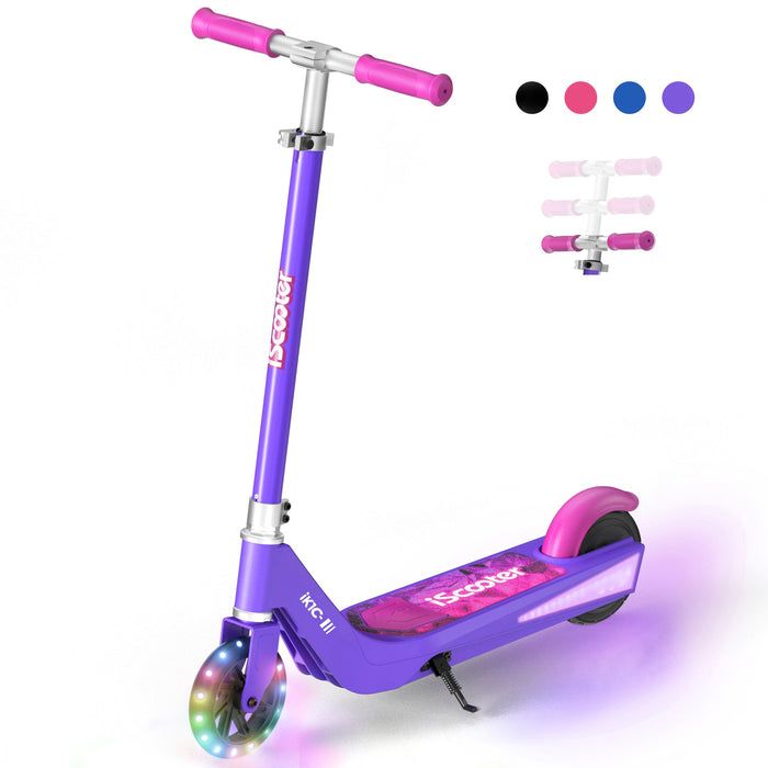 iScooter iK1 Kids Electric Scooter with Magnetic Safe Charging