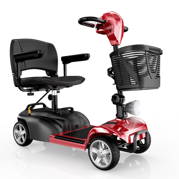 iScooter X02 4‑Wheel Adult Mobility Scooter with LED Headlight