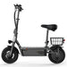 F2 Electric Scooter with Seat, 10" Pneumatic Tire, 19 MPH