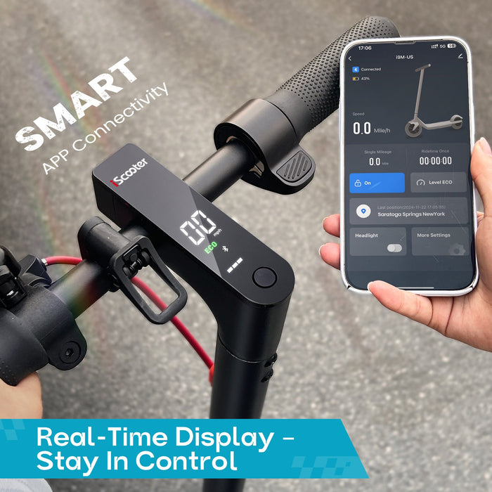 i9M Foldable Commuting Electric Scooter 500W with Pneumatic Tires