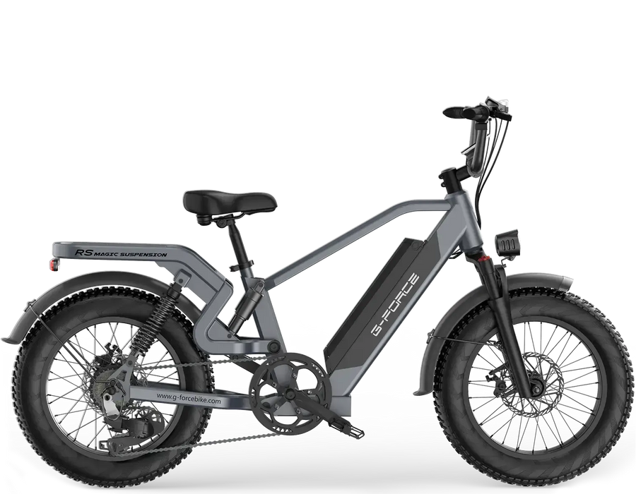G-FORCE RS Full Suspension Fat Tire 750W Electric Bike