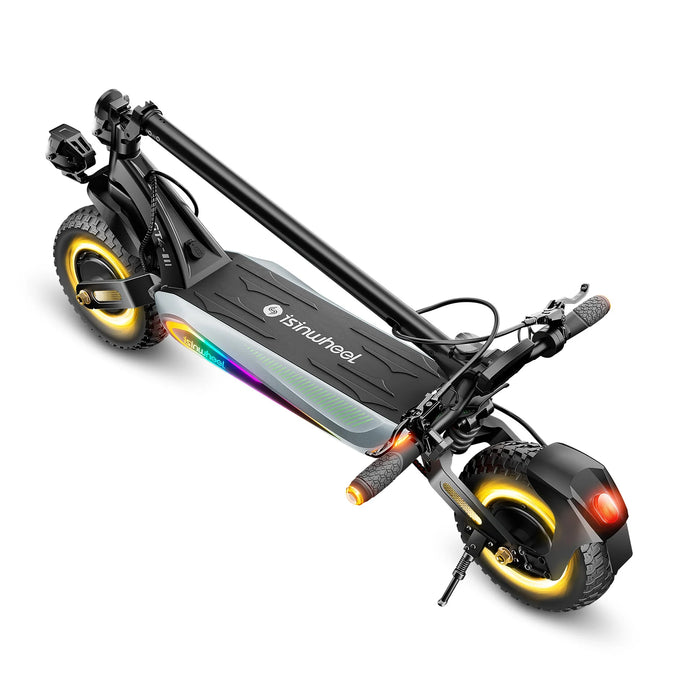 isinwheel GT4 Single or Dual Motor Off Road Electric Scooter - 1200W(x2),  48V/52V, 20/18.2Ah, 35/45mph, 50-mile range - 100% Financing Available!