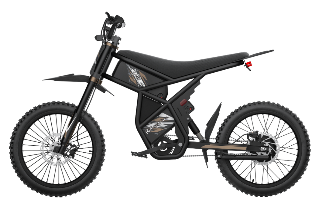 RIDING TIMES GT73 Pro Electric Dirt Bike - Dual 60V 18Ah Battery, 3000W Peak -  100% Financing Available!