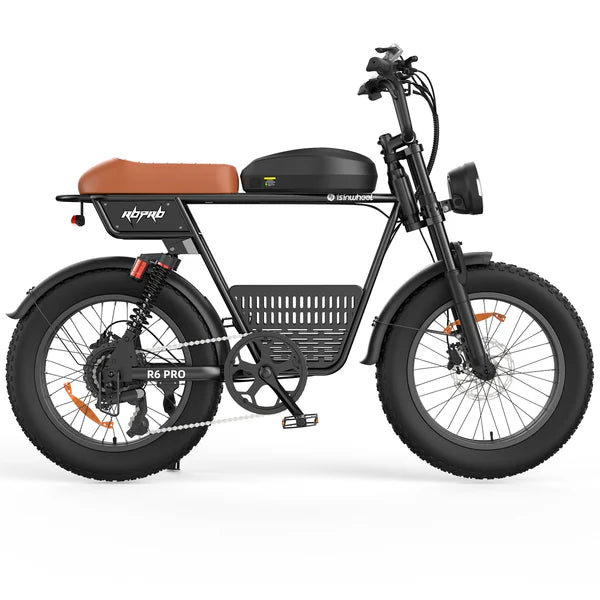 isinwheel R6 Pro Electric Bike - 48V 20Ah 1500W, 35 MPH Max Speed, 330 lbs Max Load - 100% Financing Available!