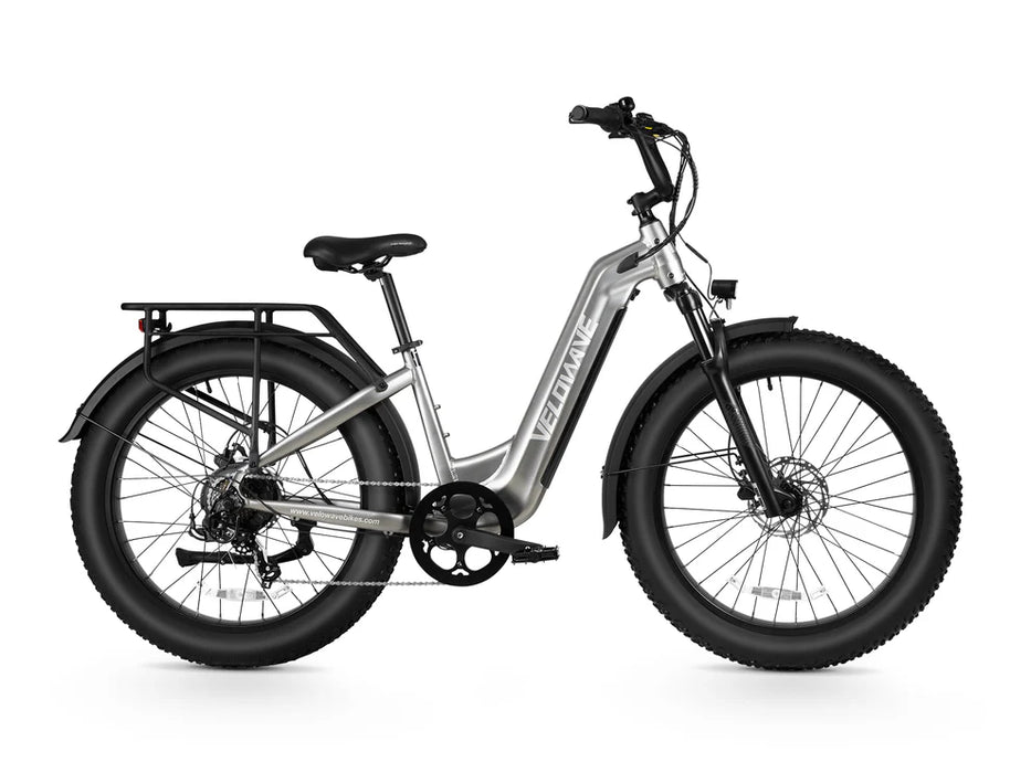 BLACK FRIDAY DEAL!! Velowave Ranger 3.0 Fat Tire Off‑Road Electric Bike - 48V 15Ah 750W, 28MPH, Range 65 Miles, Torque Sensor, Hydraulic Brakes - 100% Financing Available!