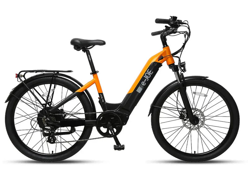 eJOE JADE Step Through Commuter Electric Bike 48V 750W 14Ah, Range up to 55 miles, Max speed 28mph - 100% Financing Available!