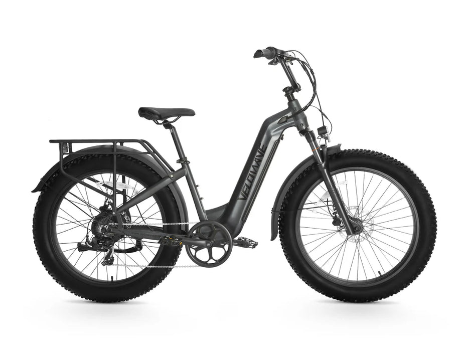 BLACK FRIDAY DEAL!! Velowave Ranger 2.0 Fat Tire All-Terrain Electric Bike - 48V 15Ah 750W, 28MPH, Range 65 Miles, Hydraulic Suspension, Dual Hydraulic Brakes - 100% Financing Available!