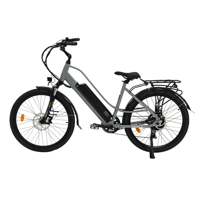 REVIBIKES Oasis.2 Step-Through Electric Commuter Bike – Grey & Anthracite