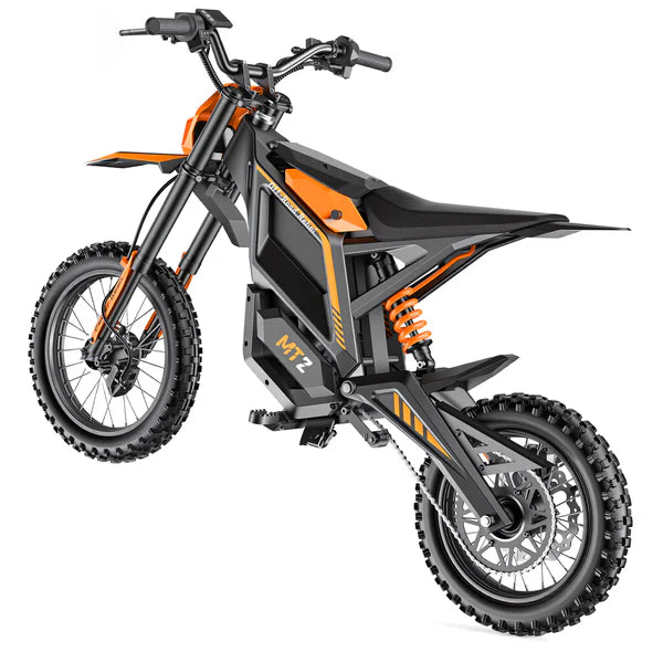 isinwheel Monster MT2 Electric Dirt Bike - 48V 22.5Ah 5000W, 35 MPH Max Speed, 60-Mile Range, 330 lbs Max Load - 100% Financing Available!