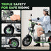 iSinwheel H7Pro 1200W Seat-Equipped High-Performance Commuter Electric Scooter