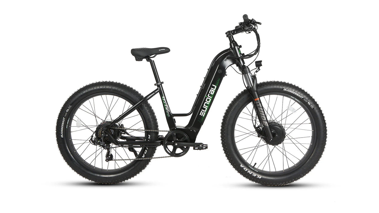 Eunorau FAT-AWD Fat Tire Electric Bike 48V/500W geared hub motor, range up to 80 miles - 100% Financing Available!