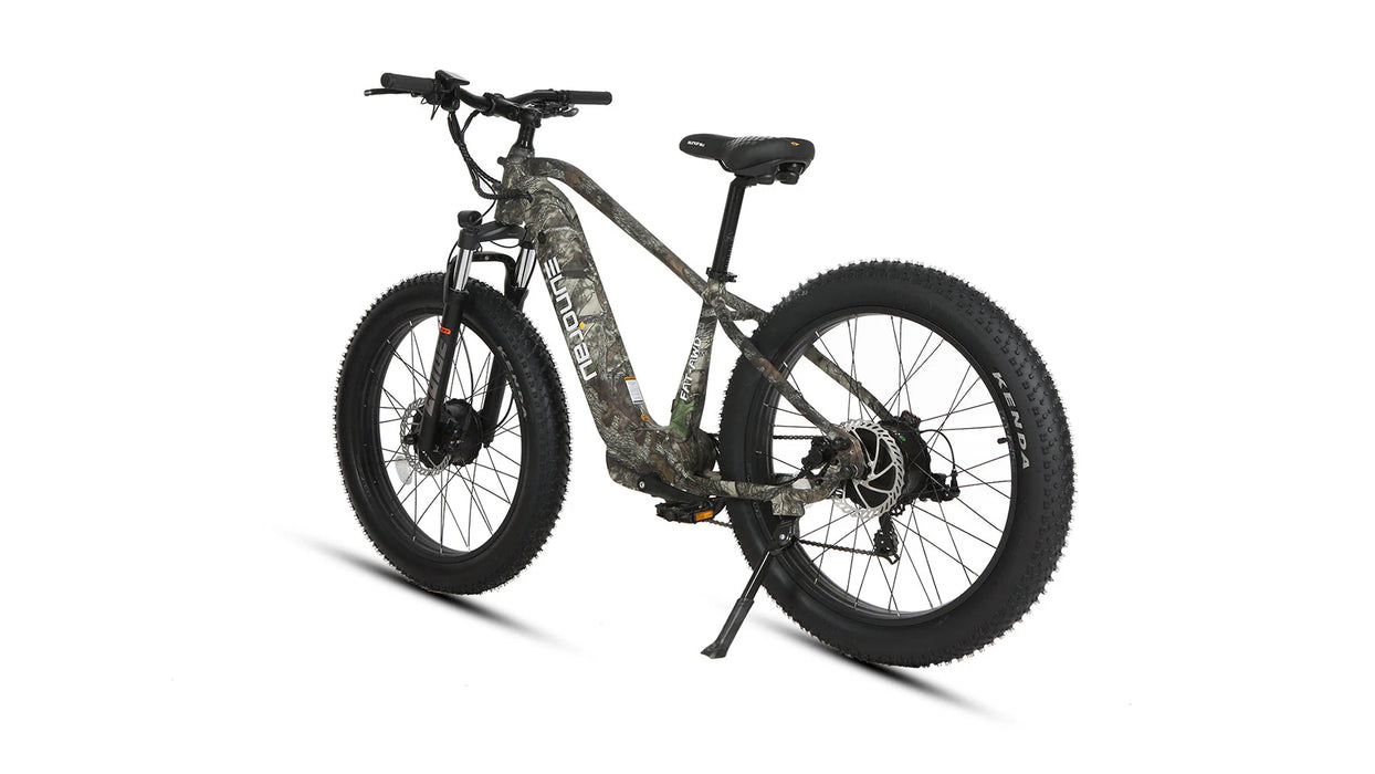 Eunorau FAT-AWD Fat Tire Electric Bike 48V/500W geared hub motor, range up to 80 miles - 100% Financing Available!