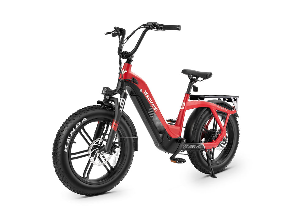 Velowave Pony Compact Step-Thru 750W Fat Tire Electric Bike