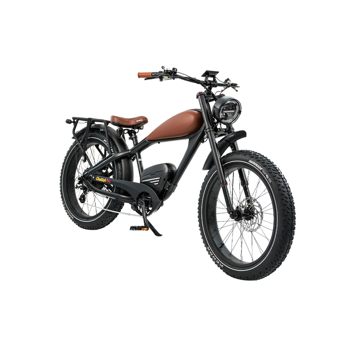 REVIBIKES Cheetah Pro Vintage Retro Fat‑Tire Electric Bike
