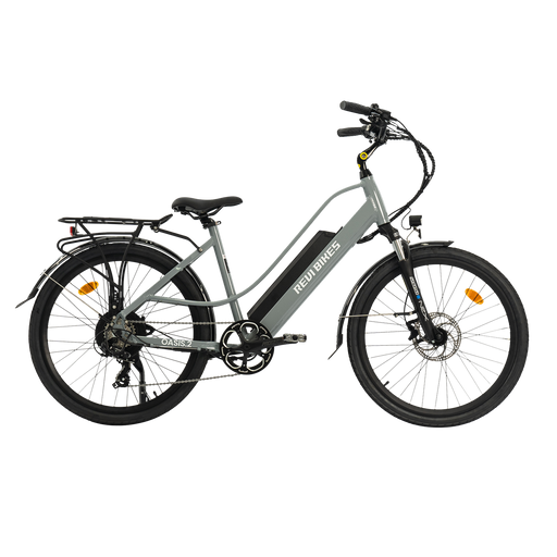 REVIBIKES Oasis.2 Step-Through Electric Commuter Bike – Grey & Anthracite