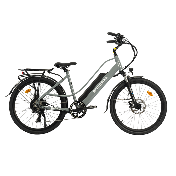 REVIBIKES Oasis.2 Step-Through Electric Commuter Bike – Grey & Anthracite