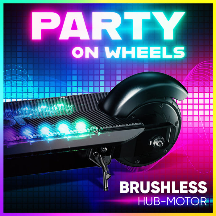 Razor Sonic Glow Electric Scooter: Bluetooth Speaker, LED Lights, 10 MPH Top Speed - 100% Financing Available!