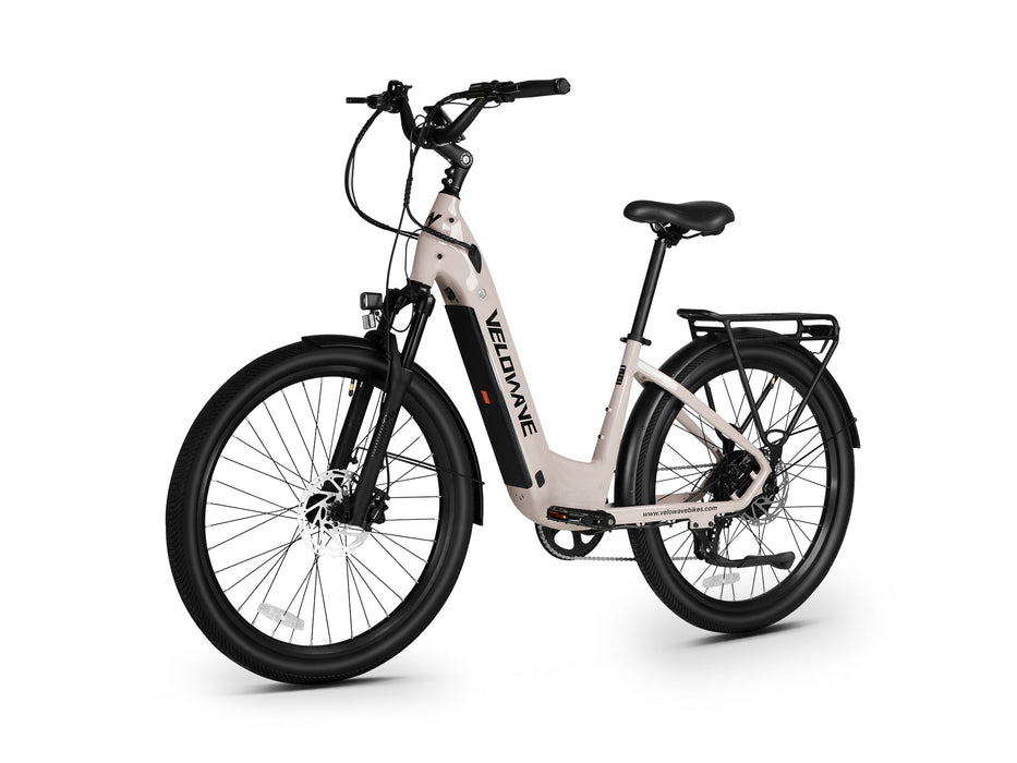 VELOWAVE Breeze T Torque Sensor E-Bike: Powerful 500W, 90-Mile Range Commuter