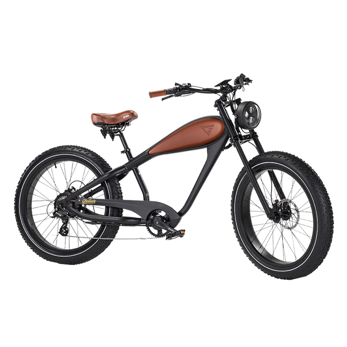 Revibikes Cheetah Plus Fat‑Tire Electric Cafe Racer Bike