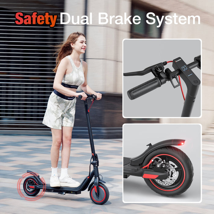 iScooter i8M Electric Scooter: 15-Mile Range, 19 MPH, Commuter-Ready