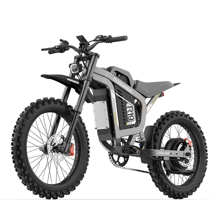 COSWHEEL R19 Electric Dirt Bike - 72V 6000W Top Speed 50MPH! 100% Financing Available!