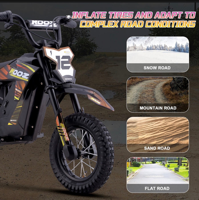 MotoTec 36v 300w (HP122E) Electric Dirt Bike - 100% Financing Available!