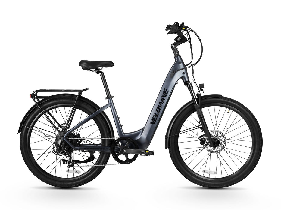 VELOWAVE Breeze T Torque Sensor E-Bike: Powerful 500W, 90-Mile Range Commuter