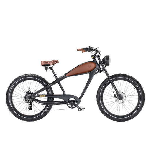 Revibikes Cheetah Plus Fat‑Tire Electric Cafe Racer Bike