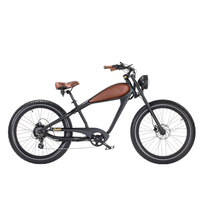 Revibikes Cheetah Plus Fat‑Tire Electric Cafe Racer Bike