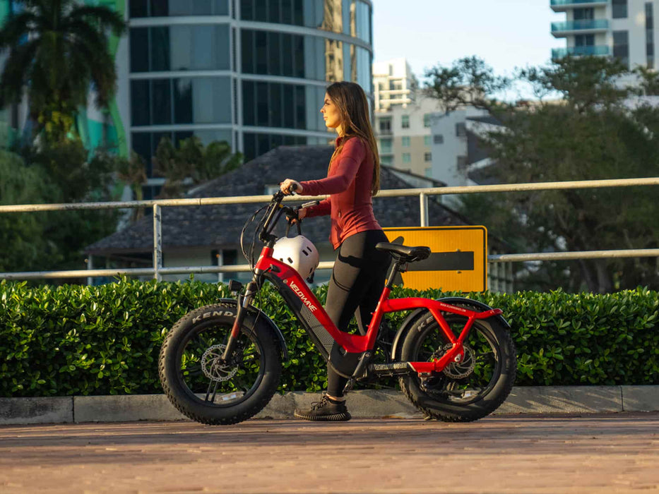 Velowave Pony Compact Step-Thru 750W Fat Tire Electric Bike