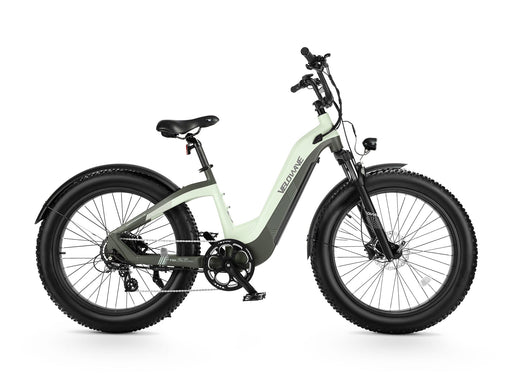 Velowave Grace 2.0 Step-Thru Electric Fat Tire Commuter E-Bike 750W
