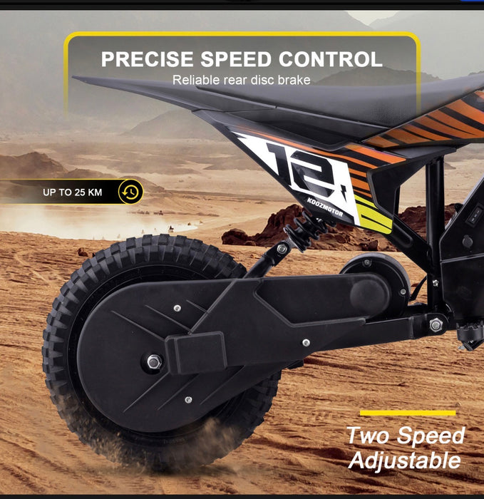 MotoTec 36v 300w (HP122E) Electric Dirt Bike - 100% Financing Available!